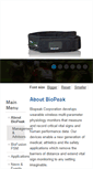 Mobile Screenshot of biopeak.com